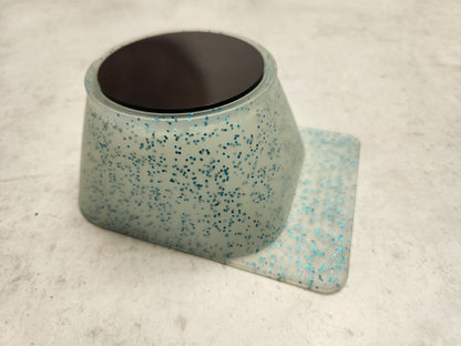 Magnetic glitter hair colour bowl