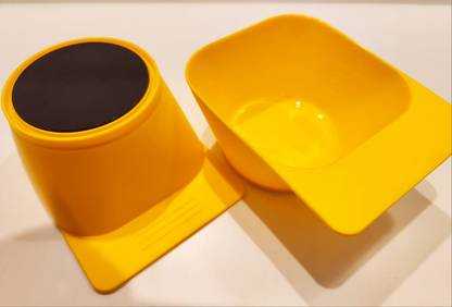Magnetic hair tint color bowl